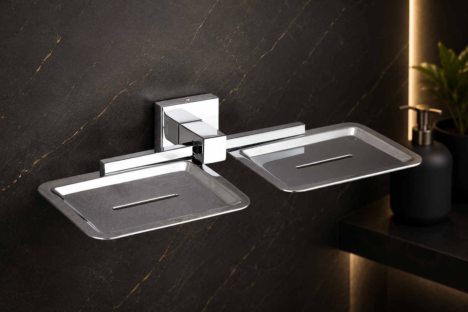 LUDO DOUBLE SOAP DISH
