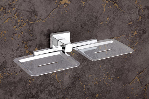 KE PREMIUM DOUBLE SOAP DISH – SS GRADE 202