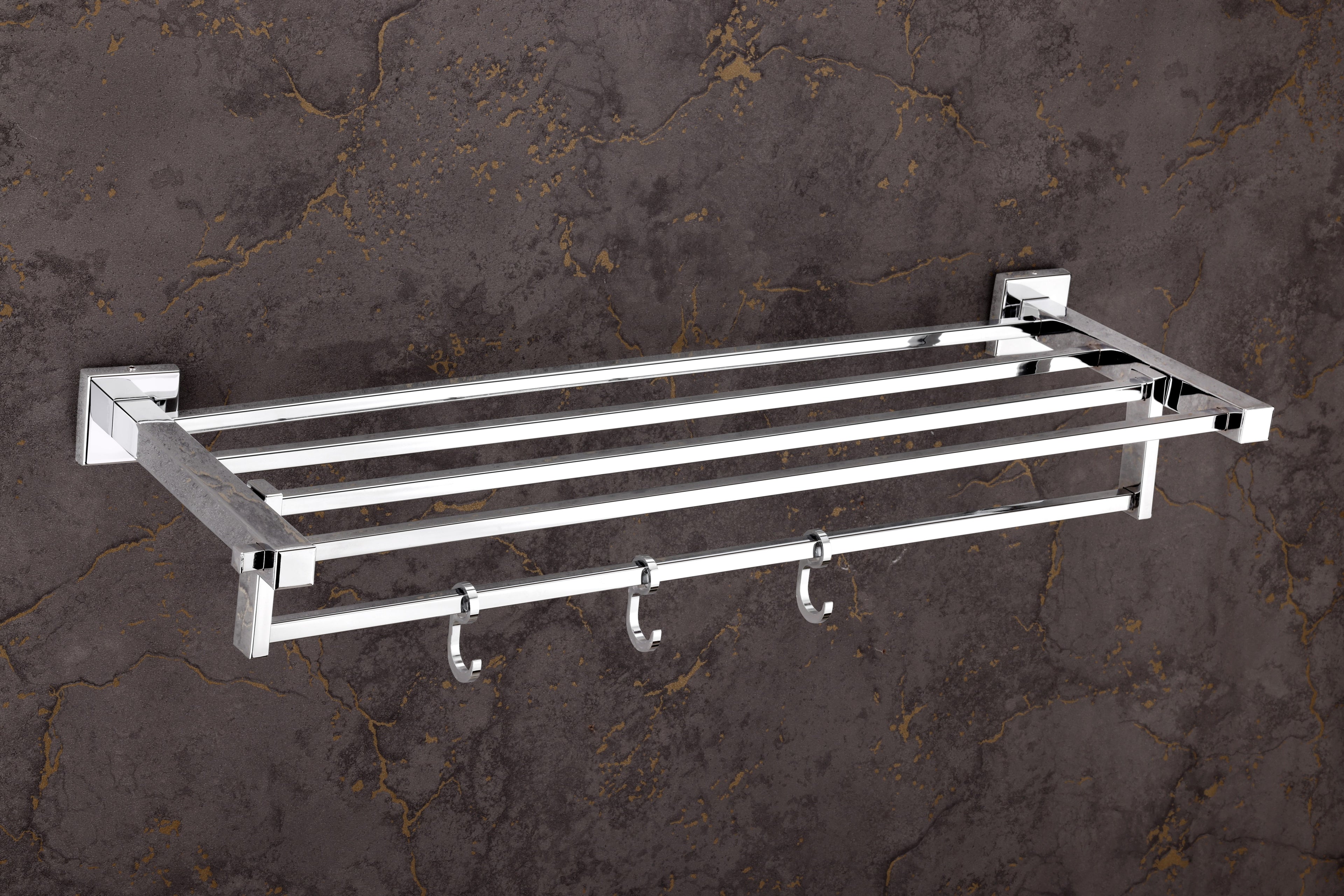 KERORA LUDO PREMIUM STAINLESS STEEL TOWEL RACK